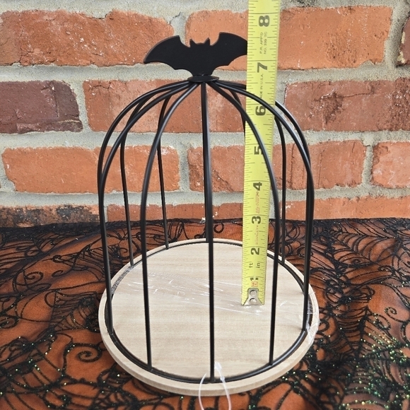 Bat Birdcage Decorative Cloche - Picture 8 of 8